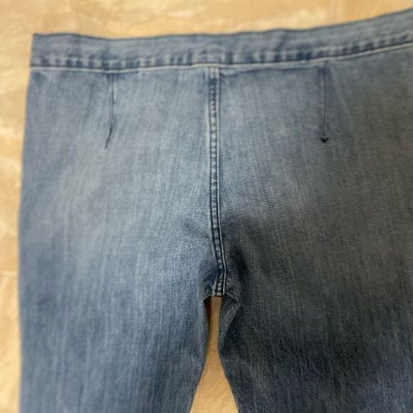 BDG Urban Outfitters Flared Leg Jeans Womens Size 27 Side Zip - Picture 8 of 8